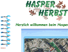 Tablet Screenshot of hasper-herbst.de